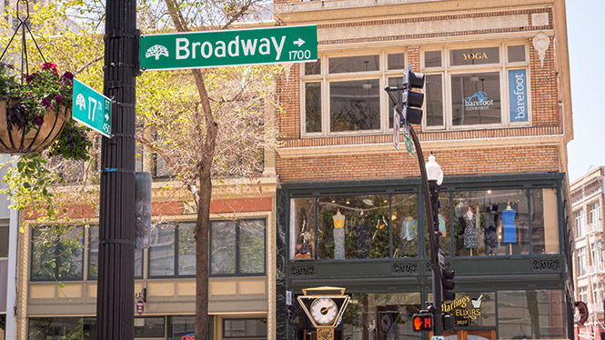 Barefoot Movement Yoga Studio on Broadway at 17th Street