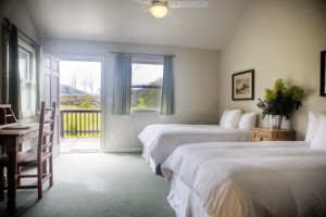 Double occupancy room at Mayacamas Ranch