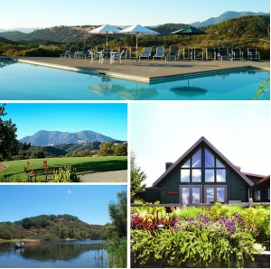 The grounds at Mayacamas Ranch